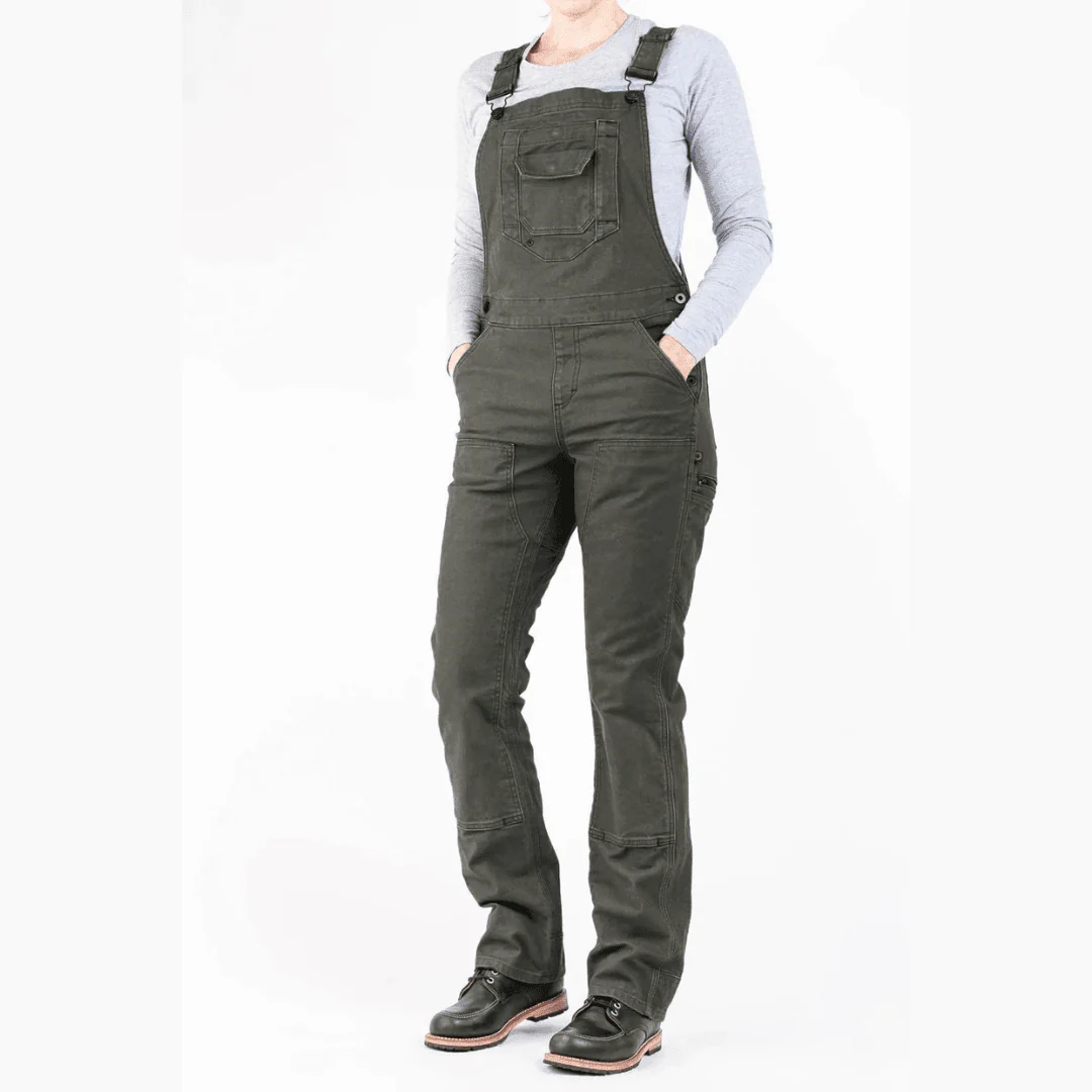 Classic Workwear Overalls Women's Stretch Dungarees - Image 10