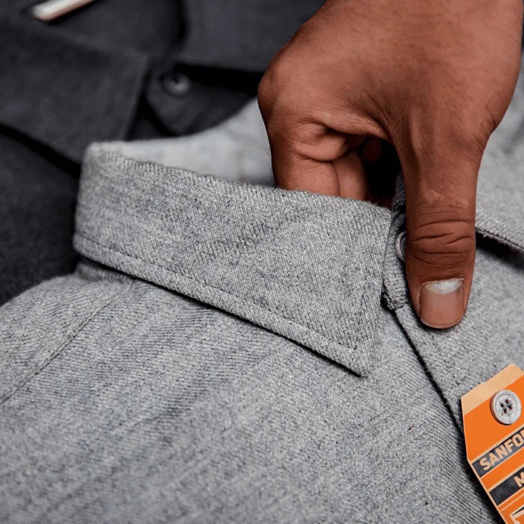 Essential Basic Flannel Shirt - Image 9