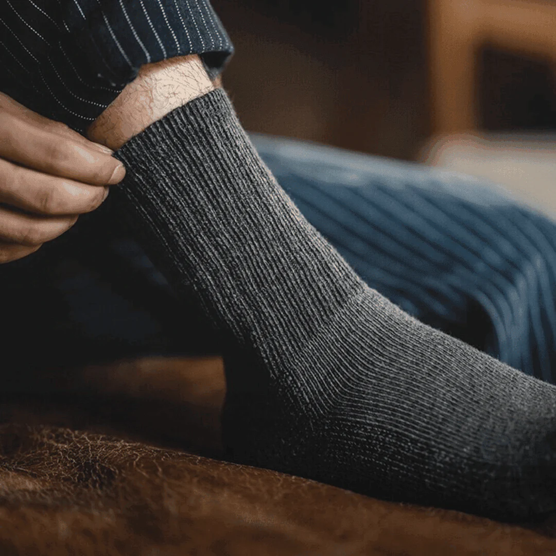 Wool Retro Desert Socks - Image 10