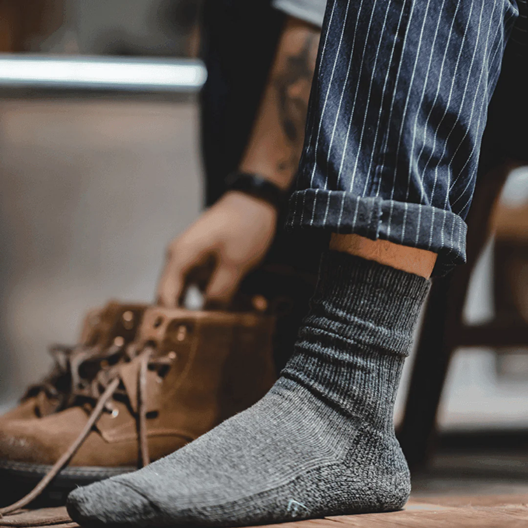 Wool Retro Desert Socks - Image 5
